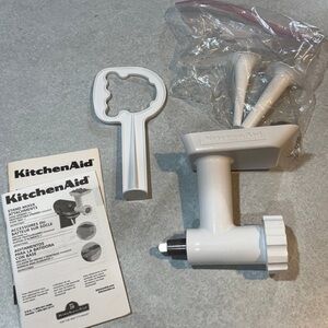 KitchenAid-  meat/ food grinder and sausage stuffer Attachment Kit
